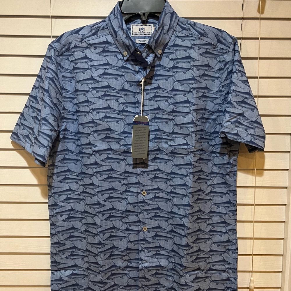 Southern Tide SS Button Up - NWT